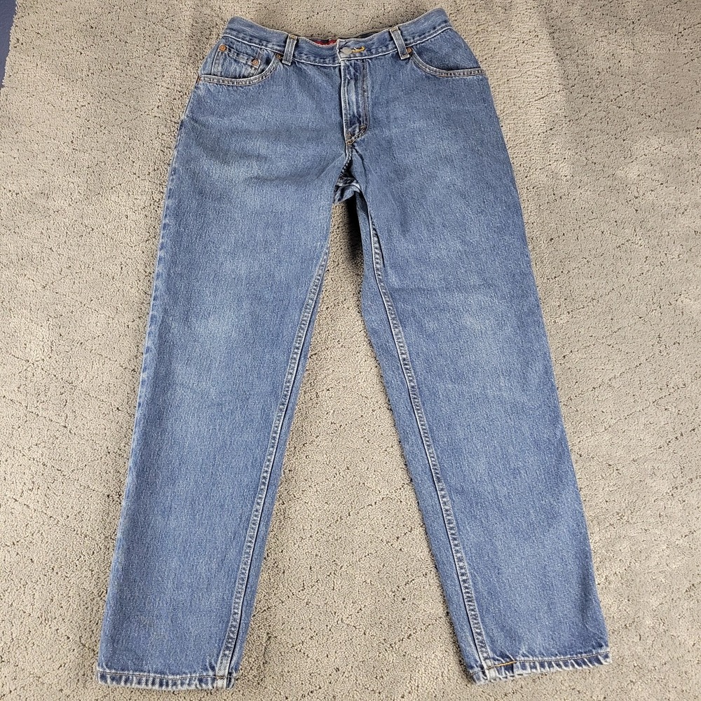 Vintage Levis 550 Jeans Womens 12M Blue Classic Relaxed Taper Mid Rise Denim